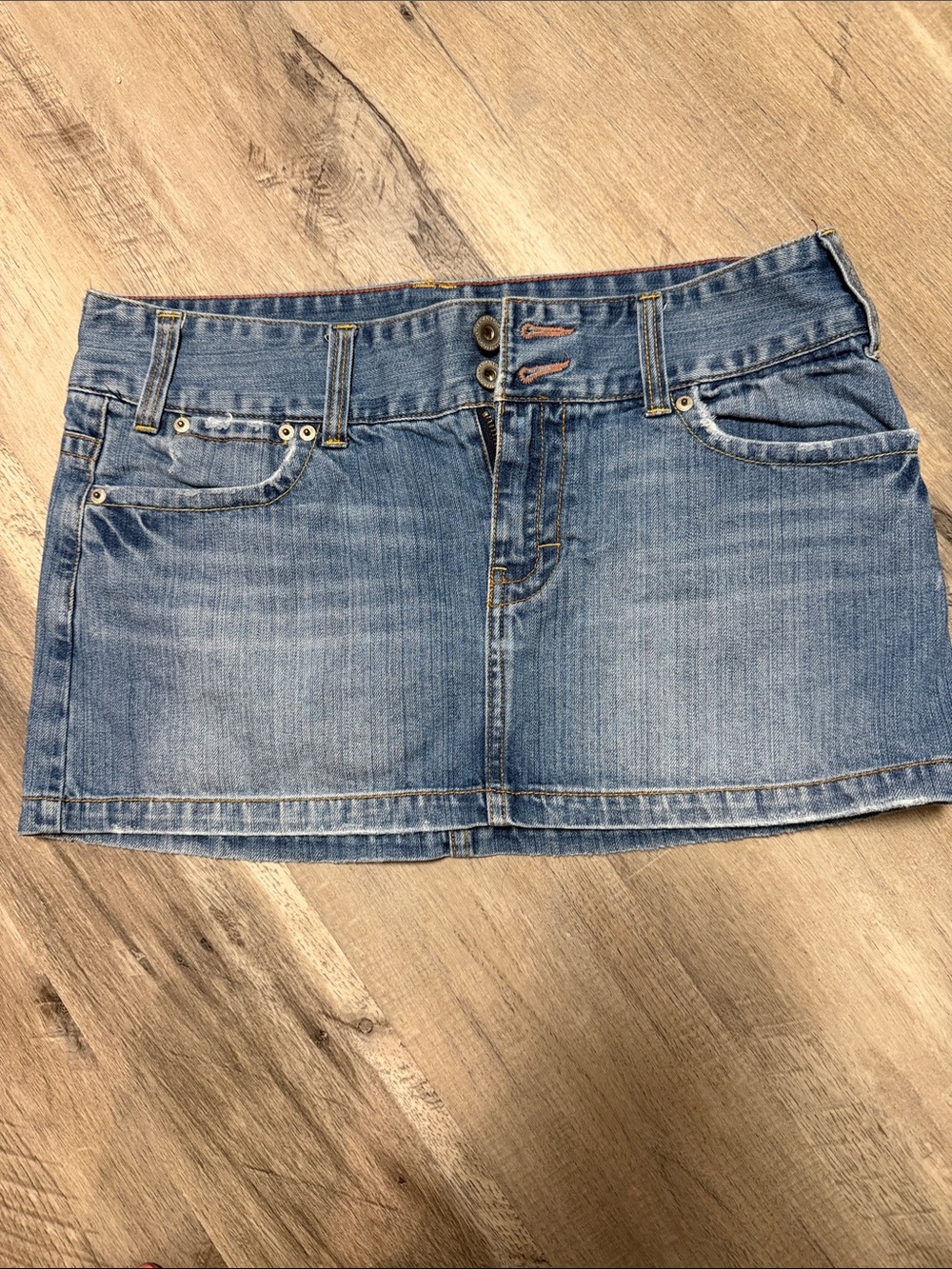 American Eagle Denim Mini Skirt - Blue Jean Skirt